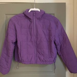 Love Tree Ultra Light Quilted Jacket Purple
